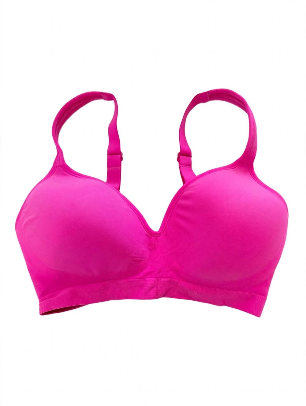 Underoutfit The Perfect Neckline Bra Style 460 Size L Rosvio Hot Pink NWT